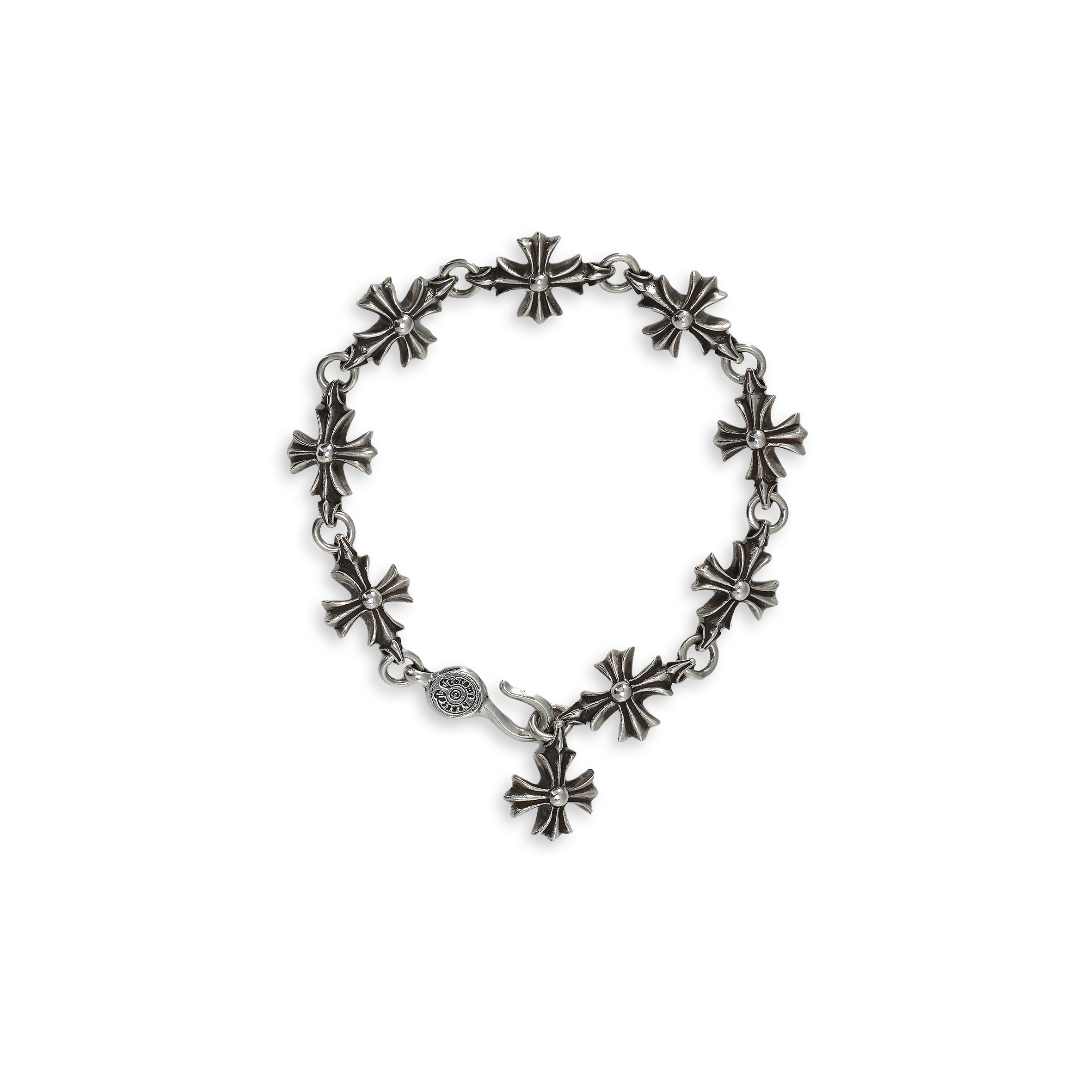 CHROME HEARTS CUT OUT PLUS HOOK BRACELET 178269